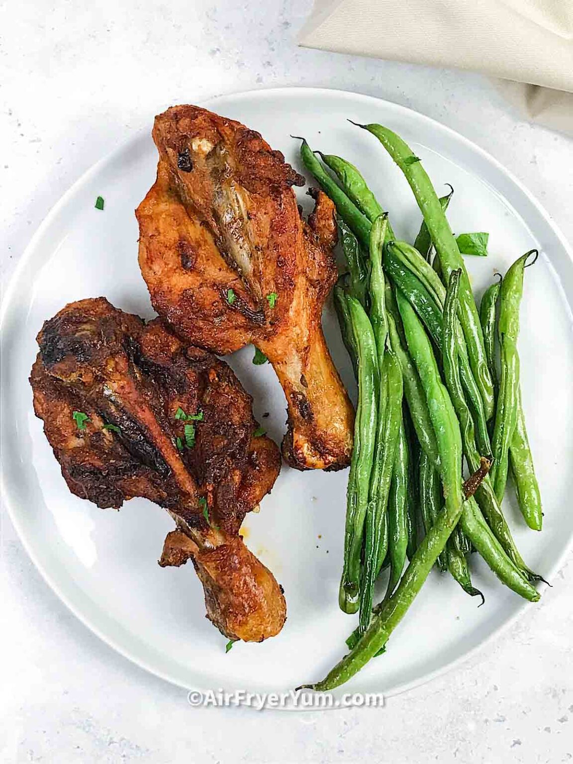 Air fryer butterfly drumsticks (butterflied chicken legs) Air Fryer Yum
