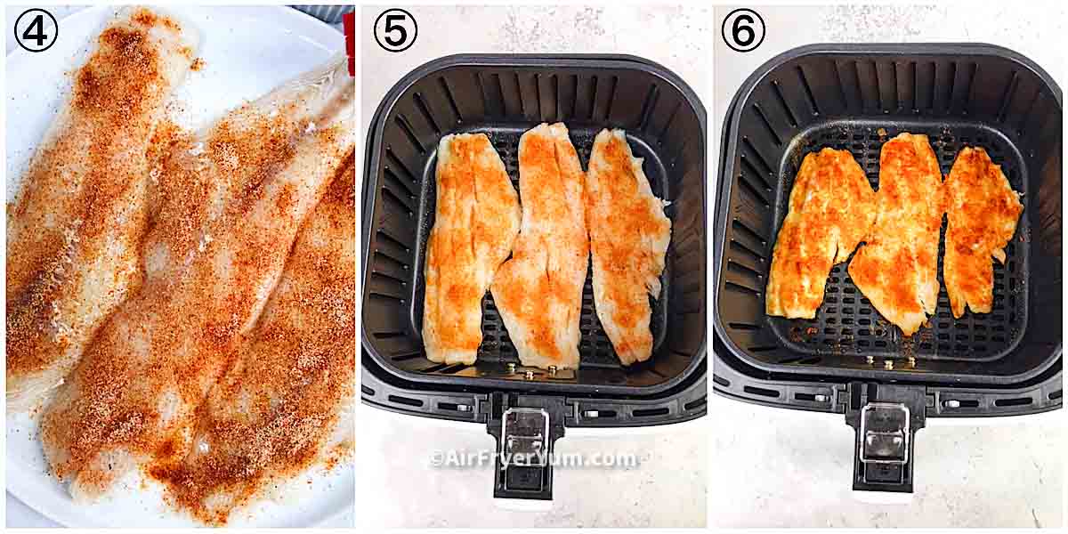 Air fryer Haddock recipe (no breading) Air Fryer Yum
