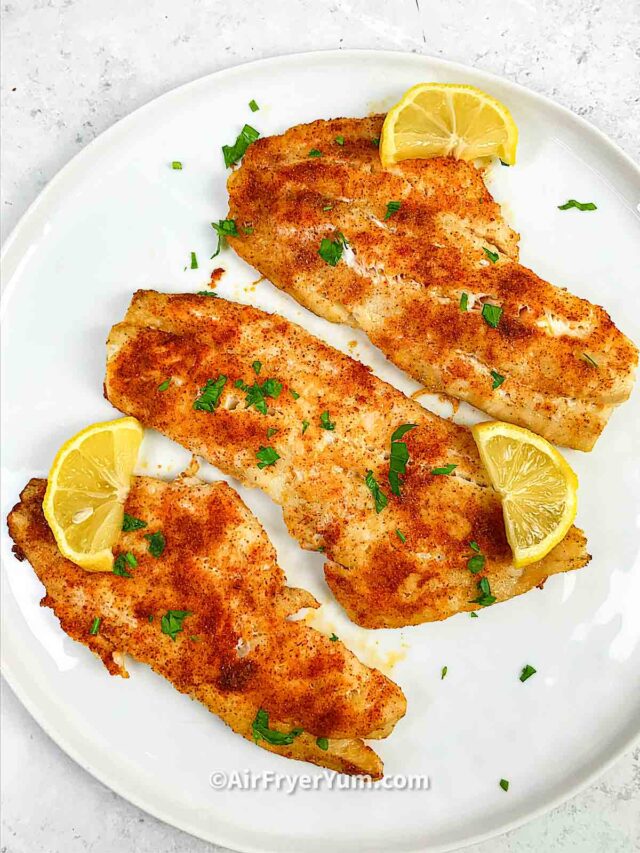 Air fryer Haddock recipe (no breading) Air Fryer Yum