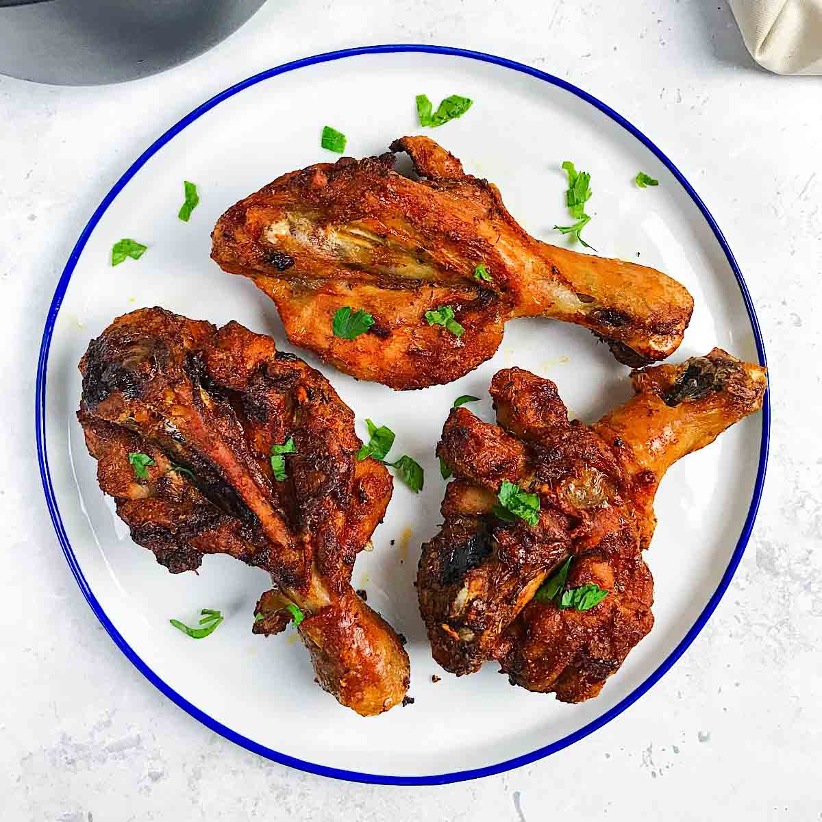 Air Fryer Buffalo Chicken Drumsticks - Kitchen Divas