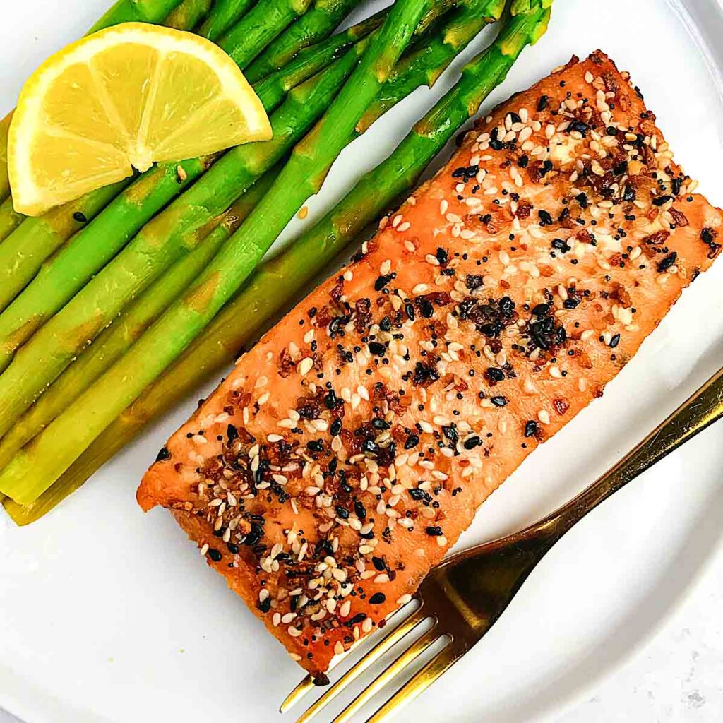 Air fryer Everything but the bagel Salmon Air Fryer Yum