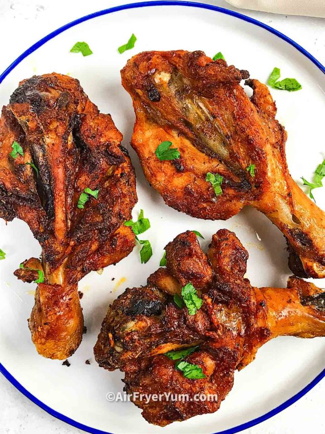 Air fryer butterfly drumsticks (butterflied chicken legs) Air Fryer Yum