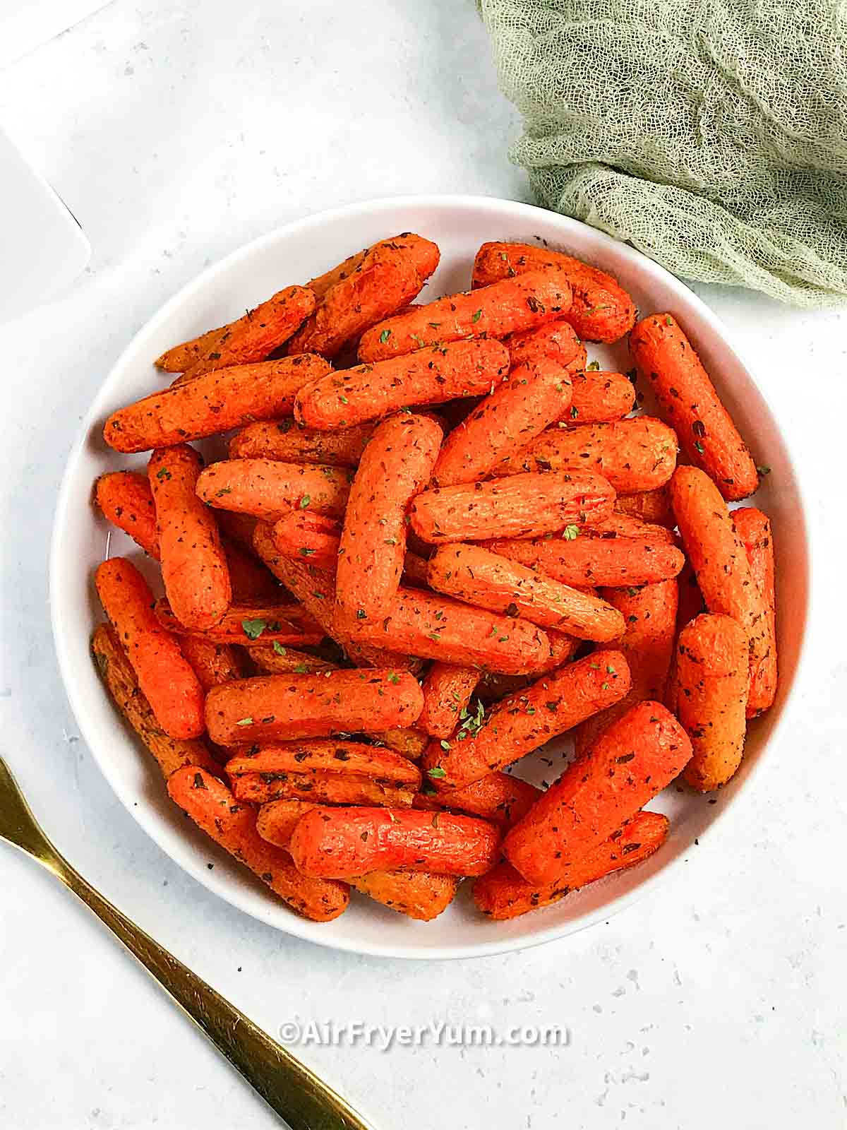 Air fryer baby carrots (mini carrots) Air Fryer Yum