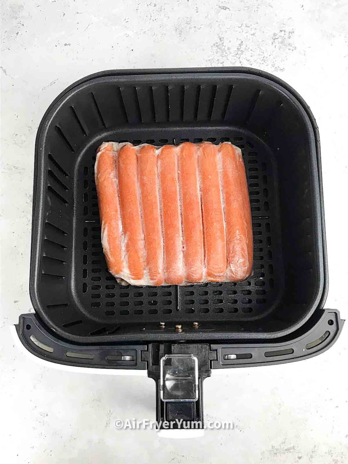 Frozen hot dogs in air fryer Air Fryer Yum