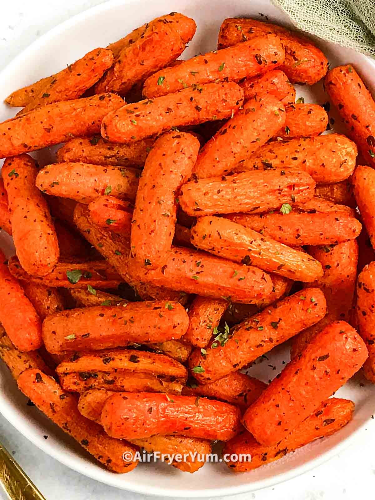 Air fryer baby carrots (mini carrots) Air Fryer Yum