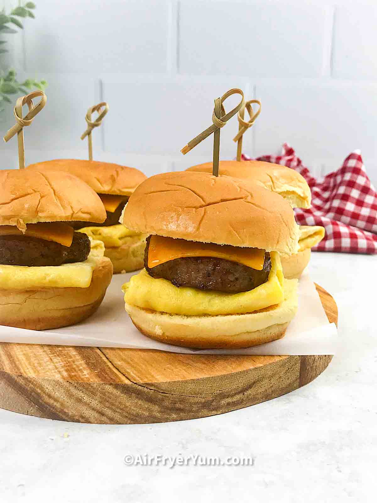 Frozen sausage patties in air fryer Air Fryer Yum