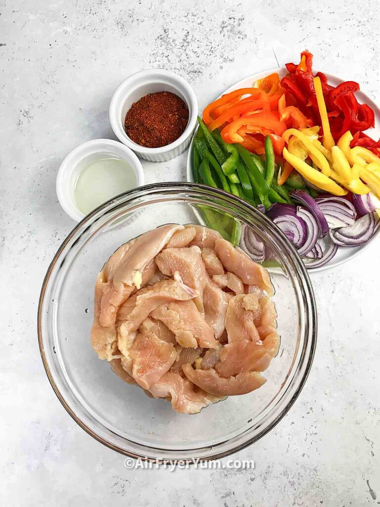 Air Fryer Chicken Breast Fajitas for a Win! - Nkechi Ajaeroh