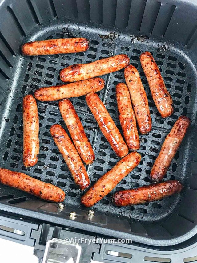 Air fryer sausage links Air Fryer Yum