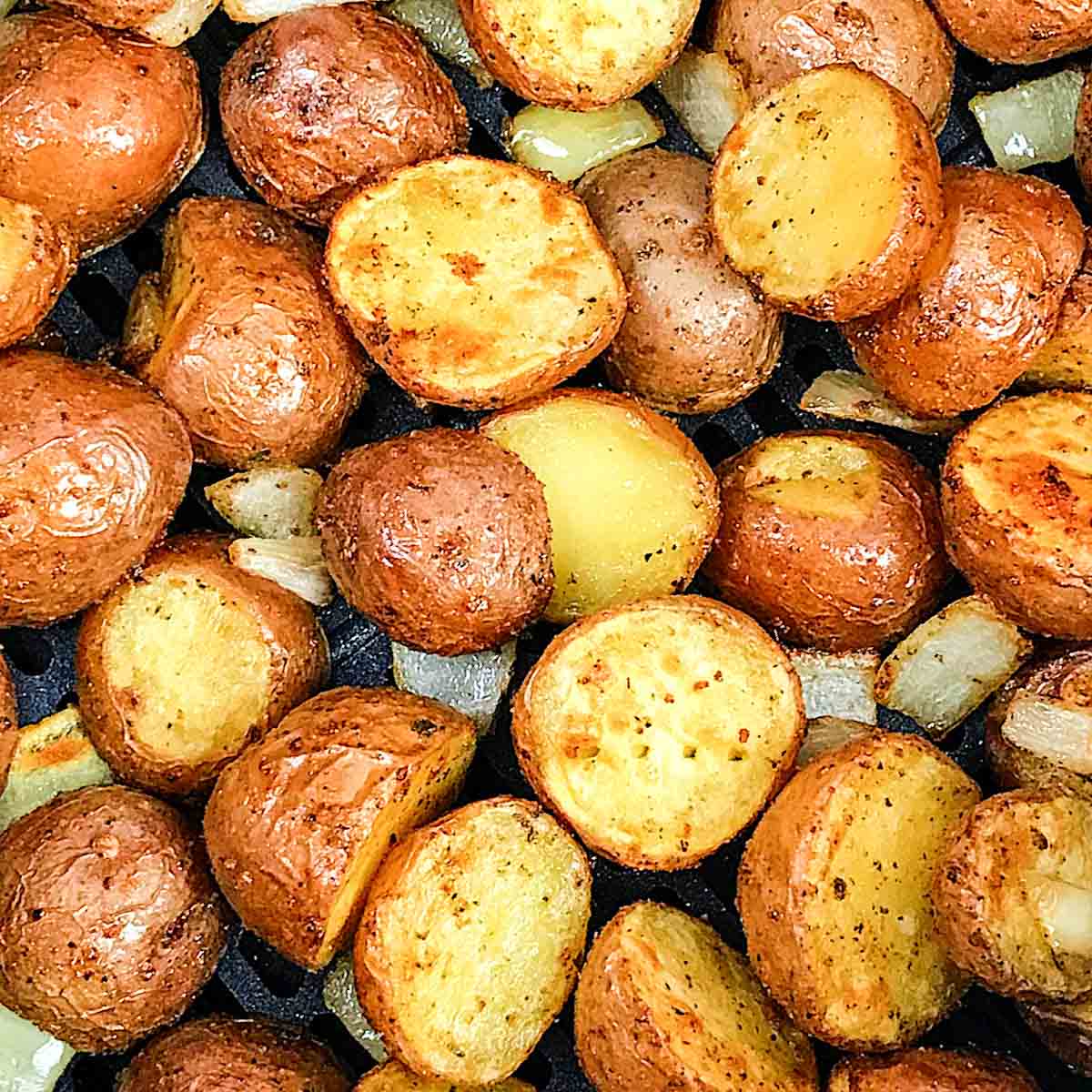 Air fryer red potatoes