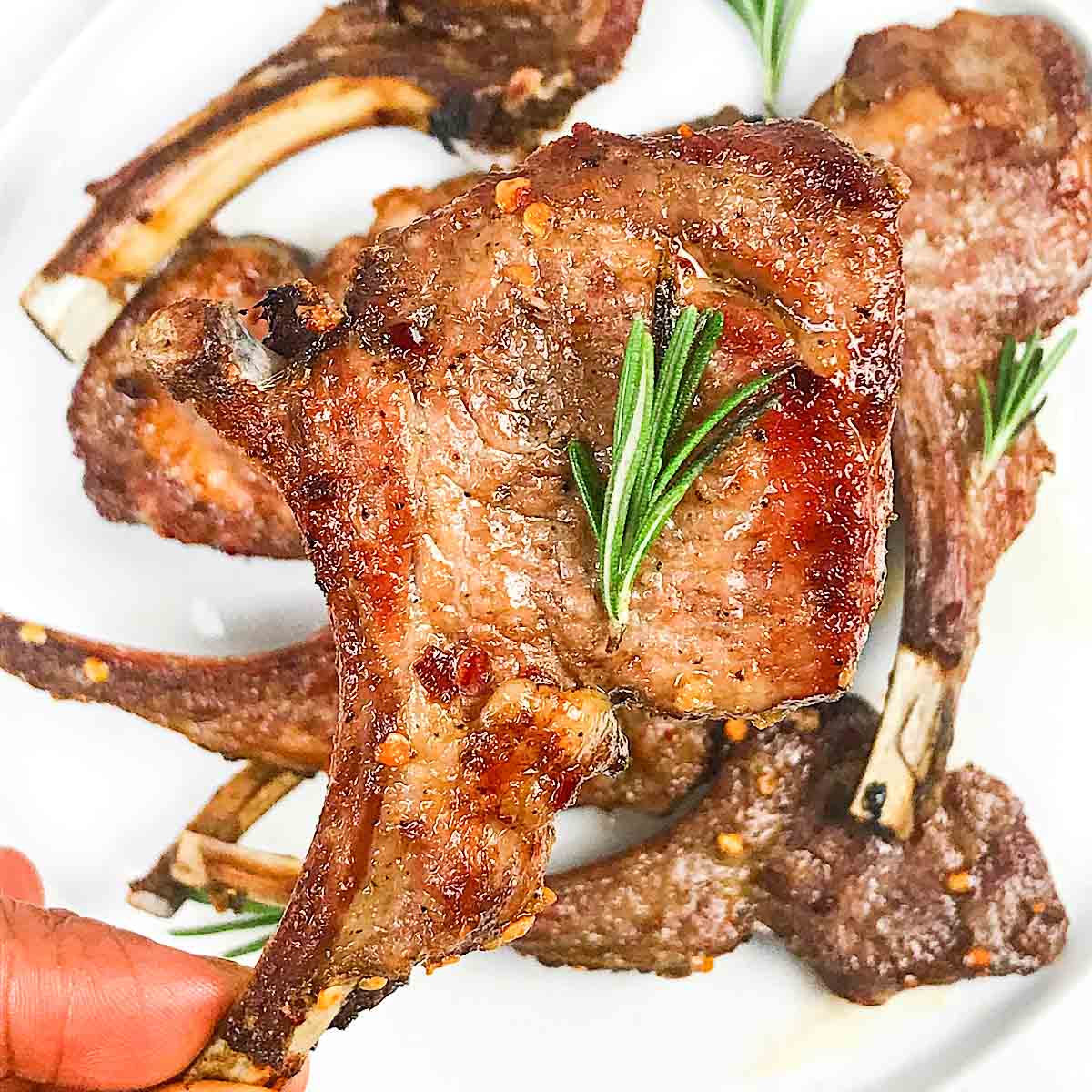 How To Make Air Fryer Lamb Rack - Fast Food Bistro