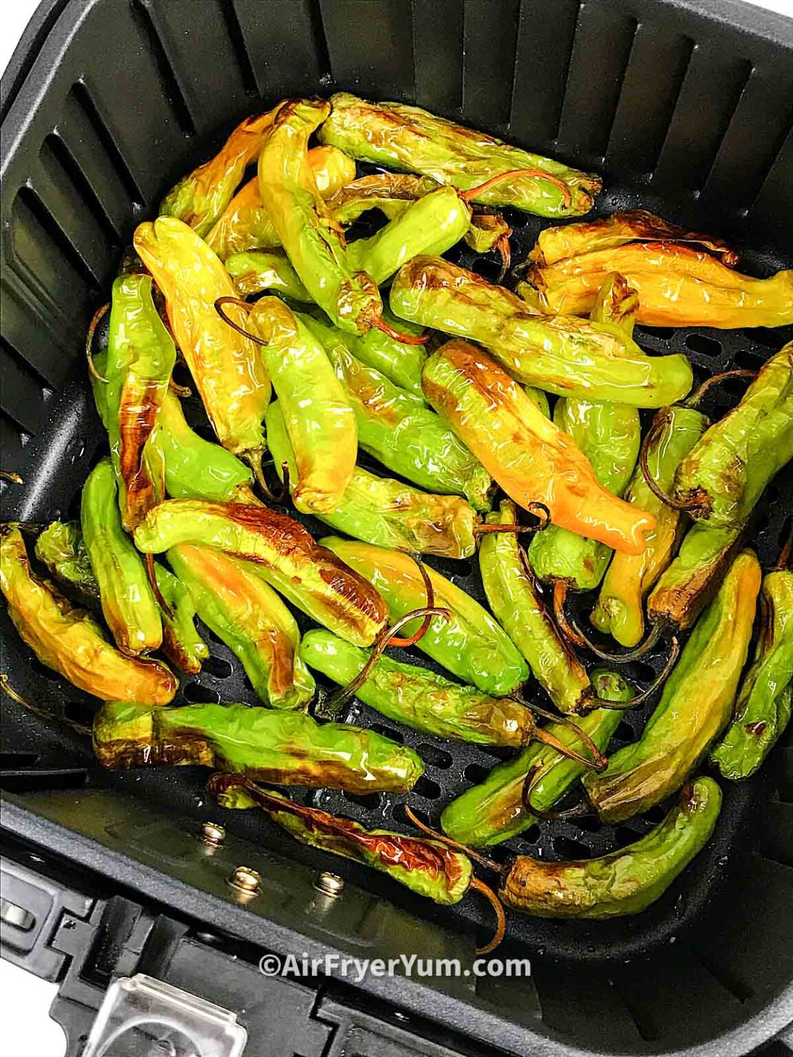 Air fryer Shishito Peppers Air Fryer Yum