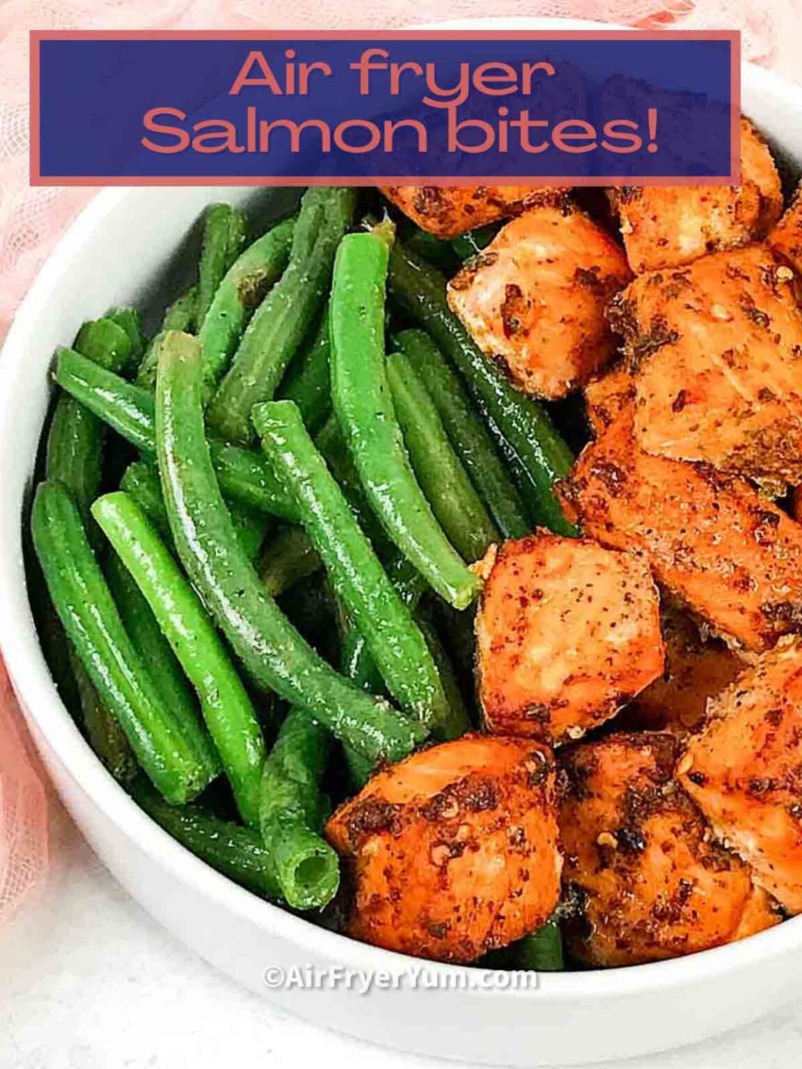Air fryer Salmon bites Air Fryer Yum