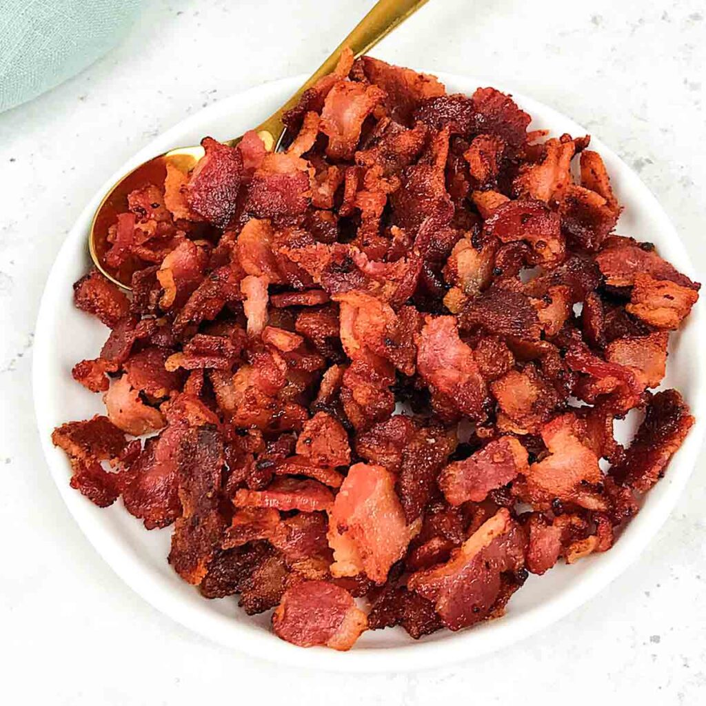 Air fryer bacon bits Air Fryer Yum