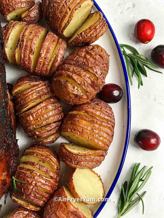 Air fryer Christmas potatoes Air Fryer Yum
