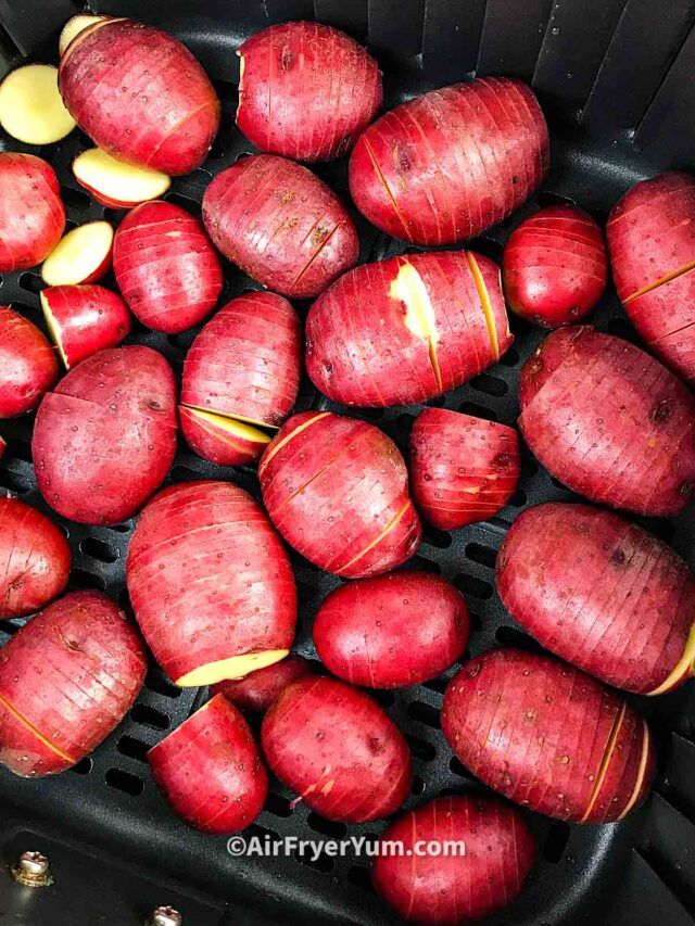 Air fryer Christmas potatoes Air Fryer Yum