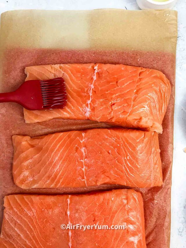 Air fryer Salmon recipe - Air Fryer Yum