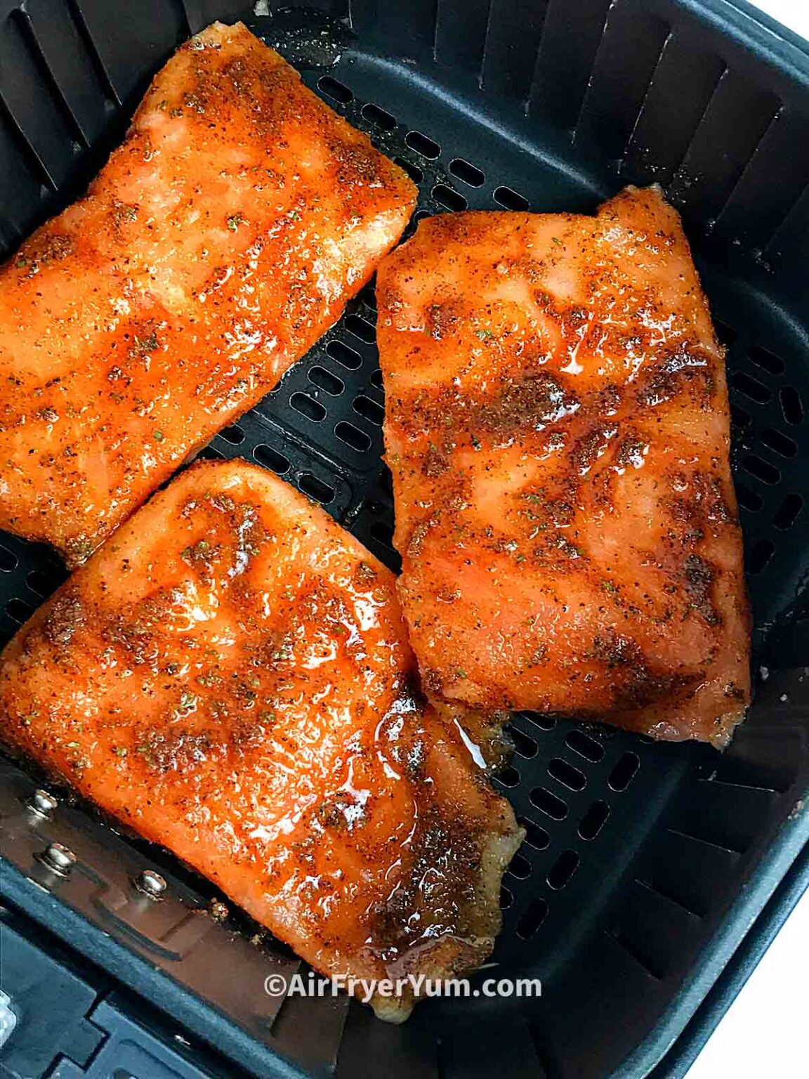Air fryer Frozen salmon Air Fryer Yum