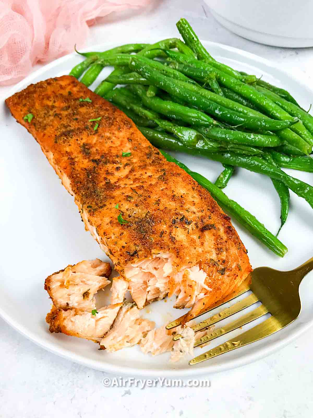 Air fryer Salmon recipe - Air Fryer Yum