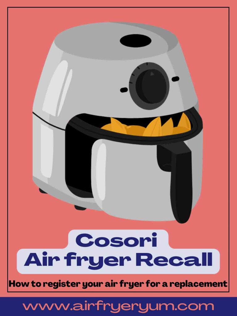 Cosori Air Fryer Recall: Full List of Products and How to Get a Replacement