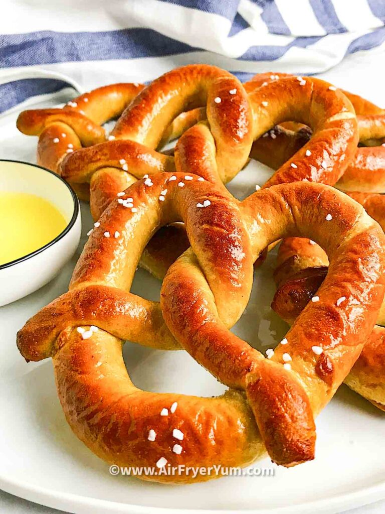 Air fryer frozen pretzel sales