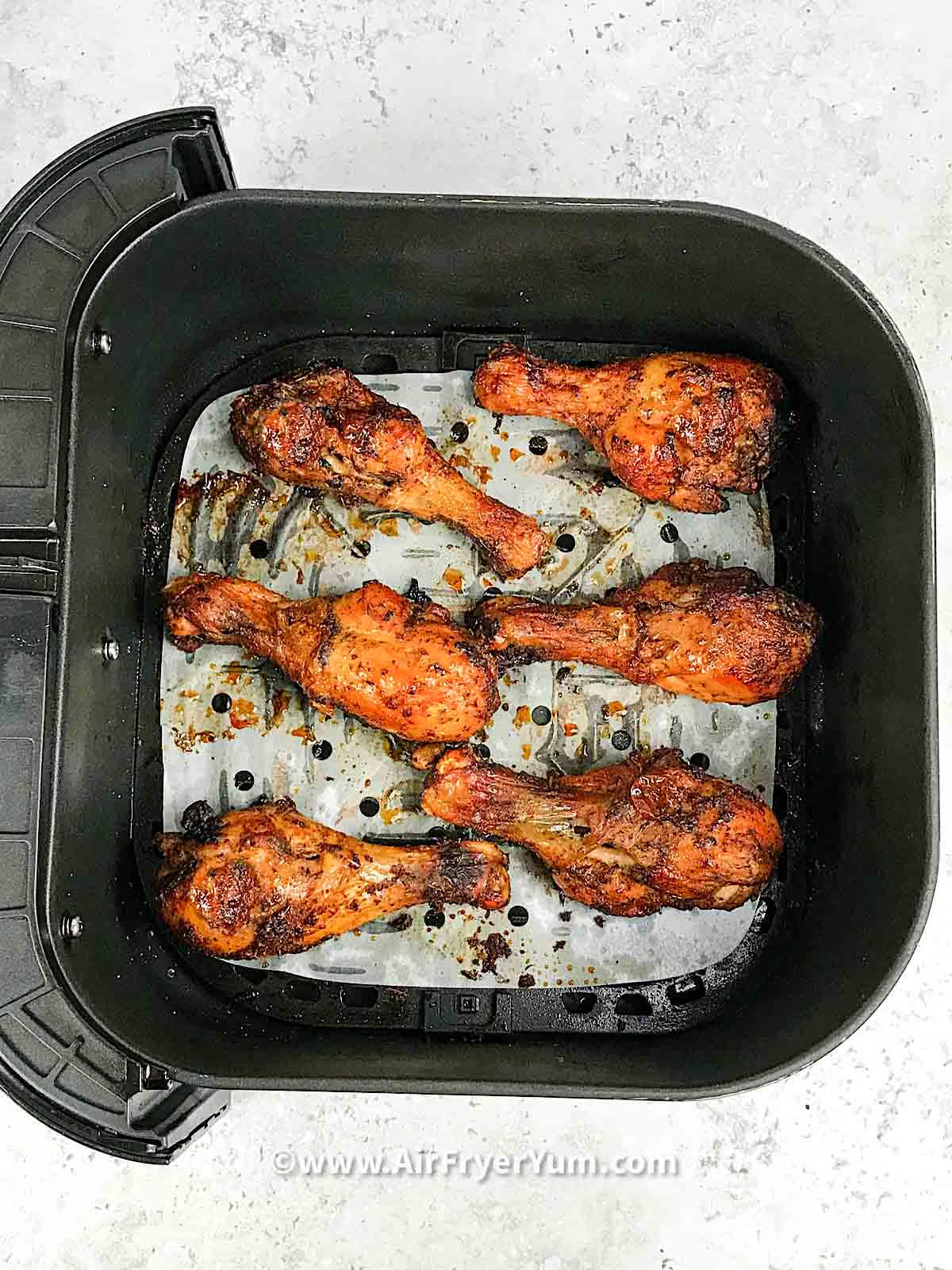 Air fryer Cajun chicken drumsticks - Air Fryer Yum