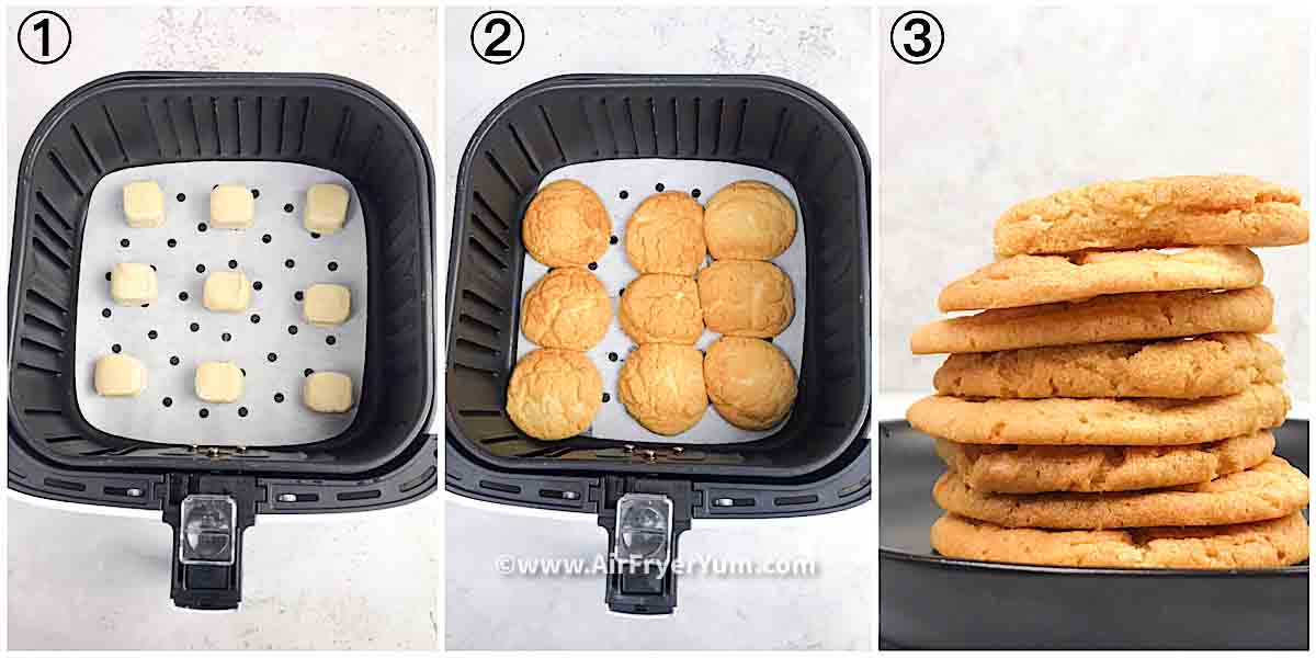 How to Bake Cookies in the Air Fryer - The Kitchen Prep Blog