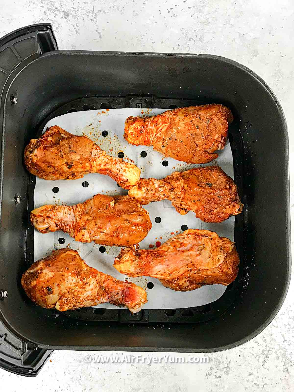 Air fryer Cajun chicken drumsticks Air Fryer Yum