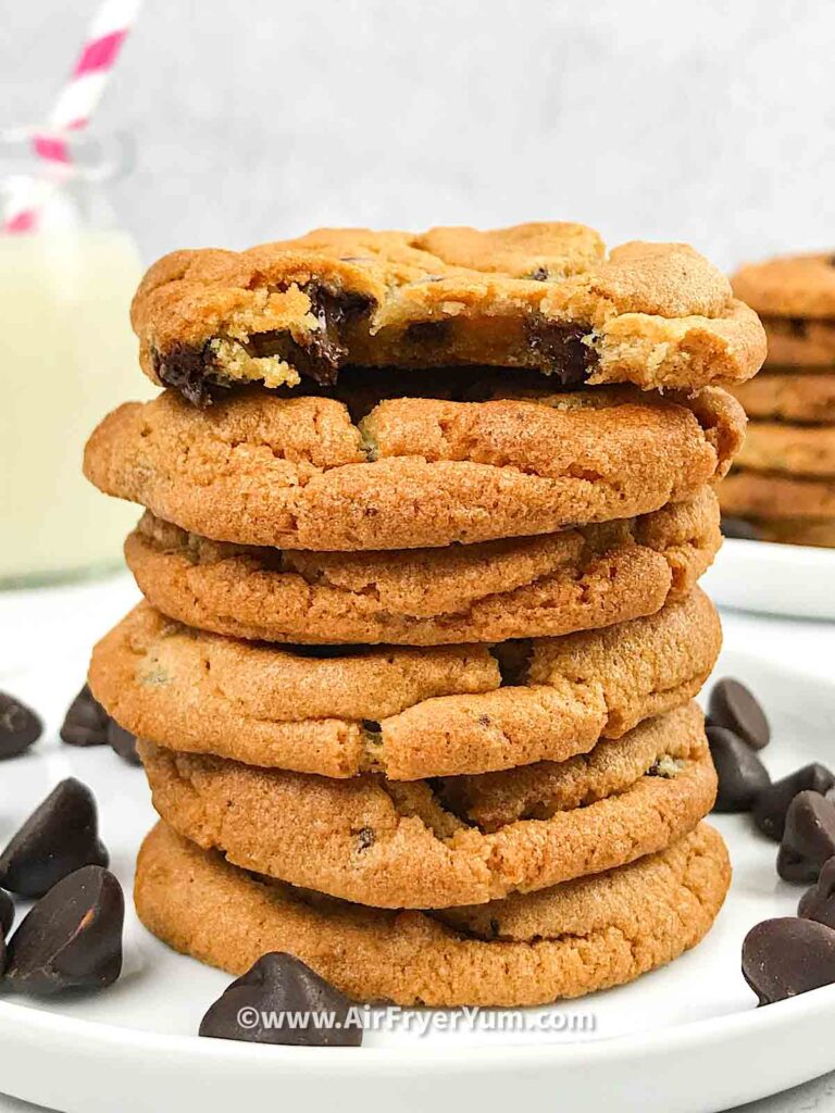 Air Fryer Frozen Cookie Dough - Fork To Spoon