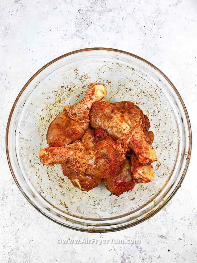 Air fryer Cajun chicken drumsticks Air Fryer Yum