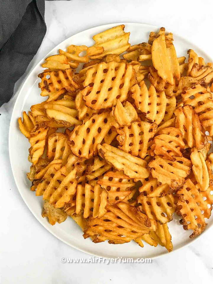 Frozen waffle fries in air fryer Air Fryer Yum