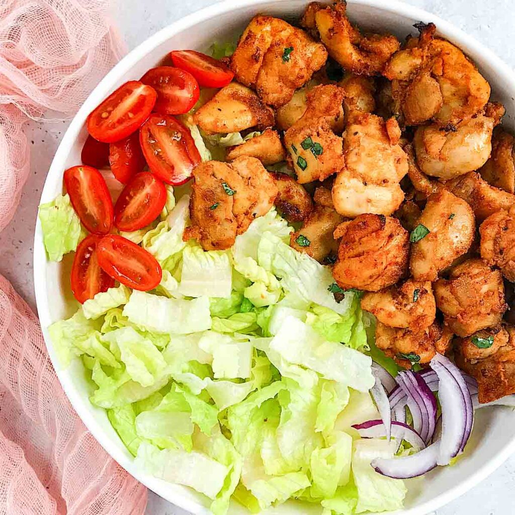 Frozen Chicken wings in air fryer. - Air Fryer Yum
