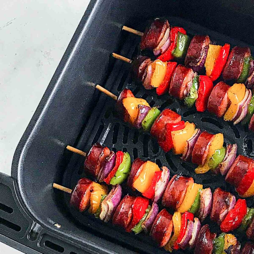 Air fryer Chinese Chicken on a stick (Chinese chicken skewers) Air