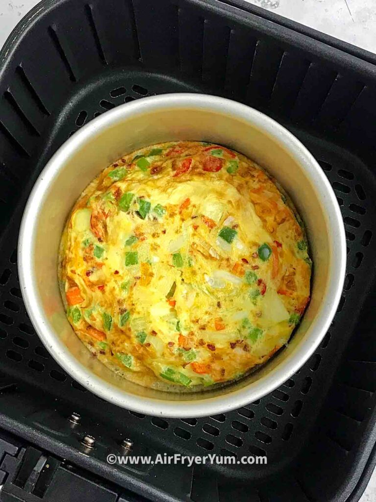 Air Fryer Omelette with Parchment Paper - Recipe Diaries