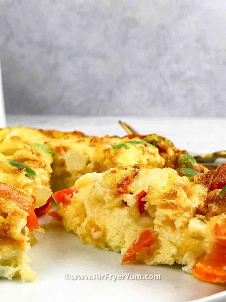 Air Fryer Omelette with Parchment Paper - Recipe Diaries