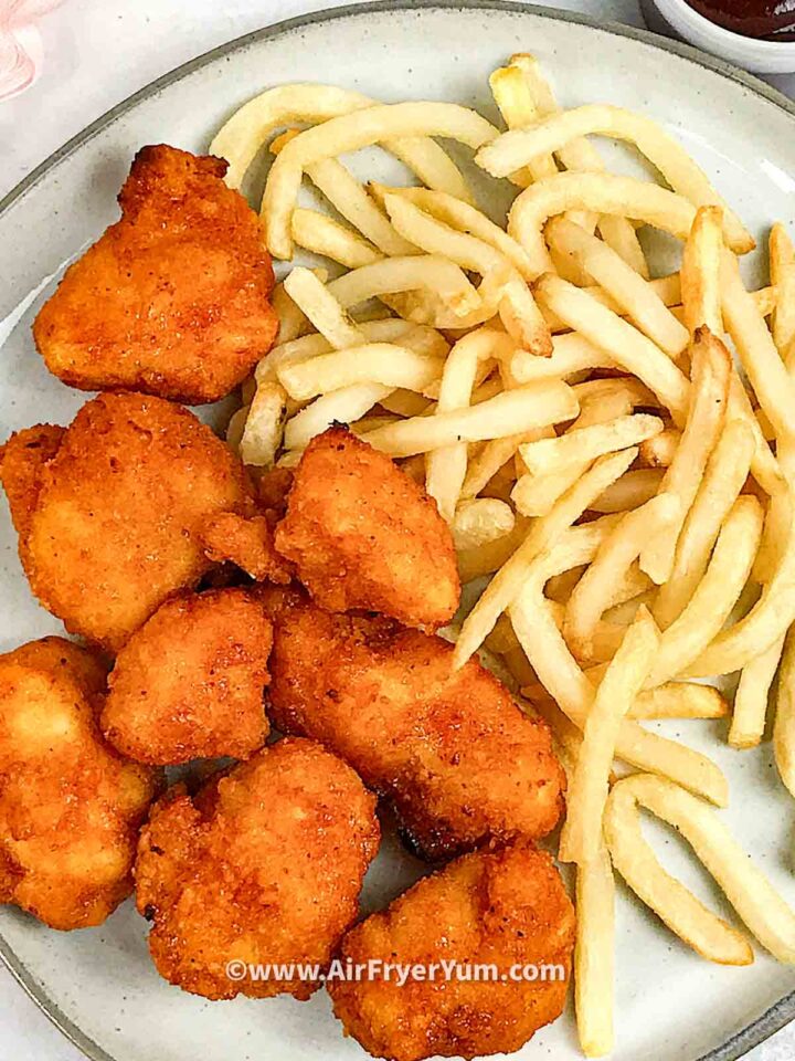 How to cook Frozen chicken bites in the air fryer Air Fryer Yum