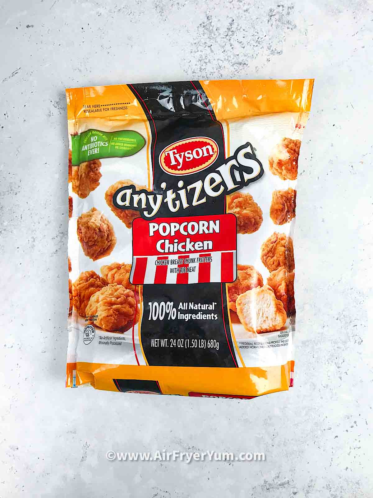 Frozen popcorn chicken in air fryer Air Fryer Yum