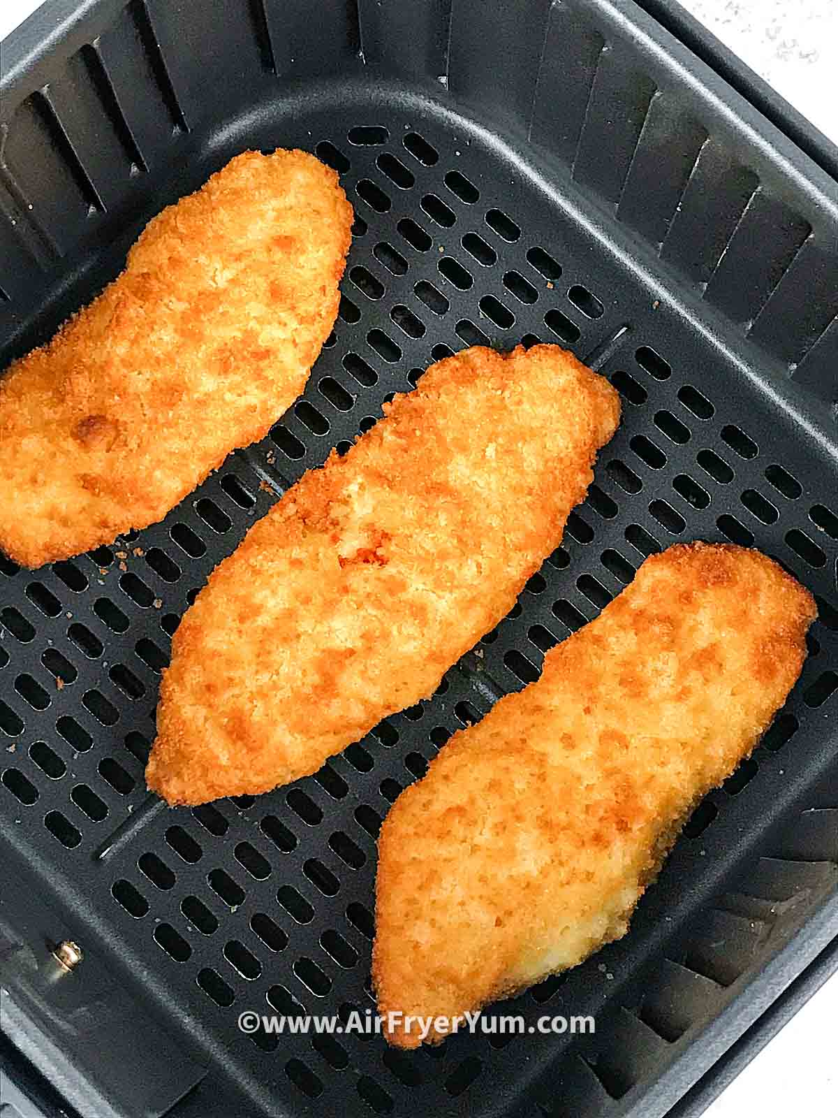 Frozen breaded fish in air fryer Air Fryer Yum