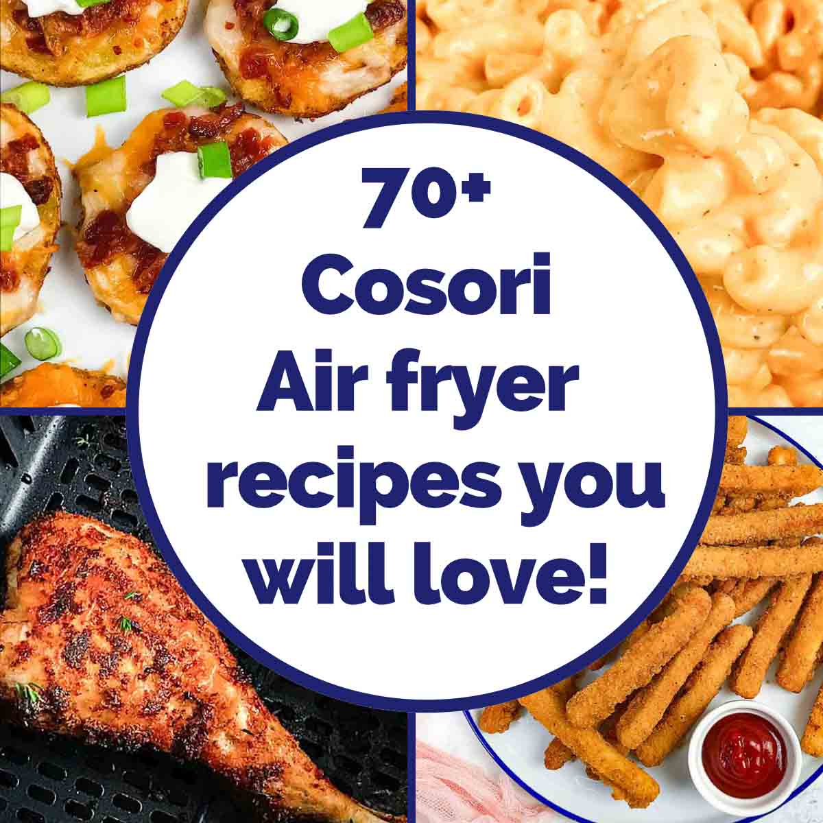 70+ Cosori Air fryer Recipes for beginners - Air Fryer Yum